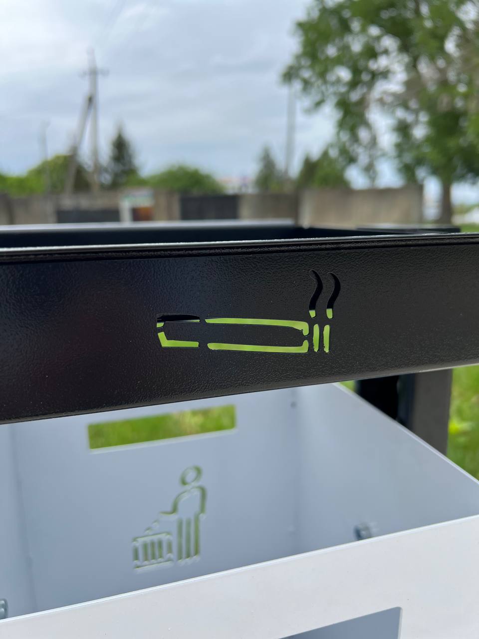 Металлическая урна уличная - Image 2